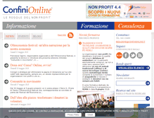Tablet Screenshot of confinionline.it